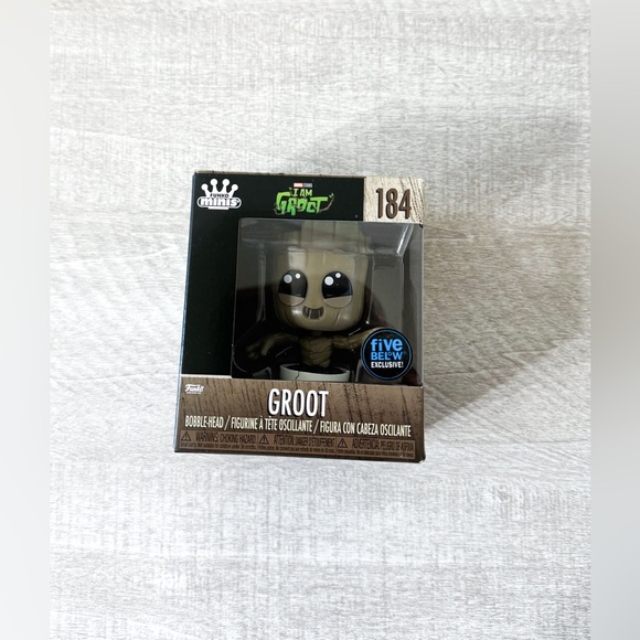 Funko Minis Marvel I Am Groot Bobble-Head Lot of 5 - Picture 7 of 7